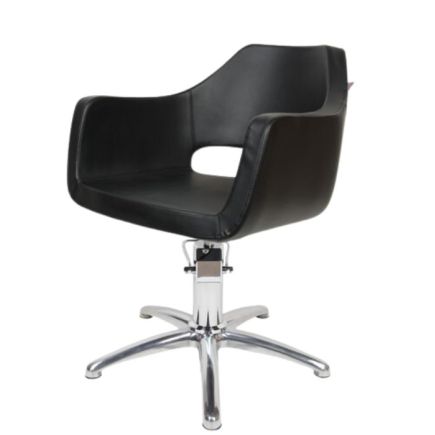 Beauty International Hollywood Salon Styling Chair Black